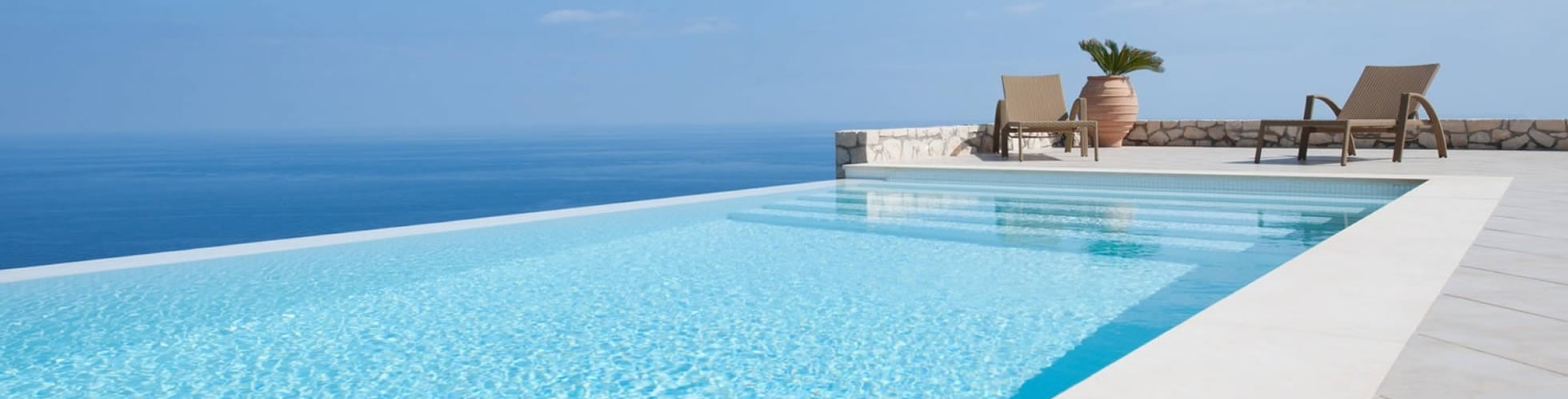 Sealine Infinity Pool del Fenici Hotel Levanzo affacciata sul mare